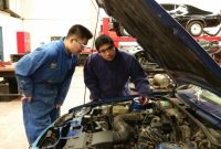 engine mechanic diesel school tru working trade students vehicle program makes unique who